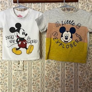Boys 18 month Mickey Mouse shirts